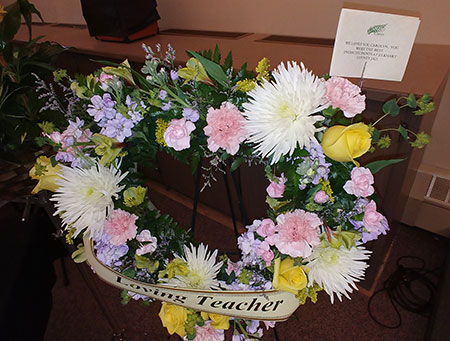 memorial flowers