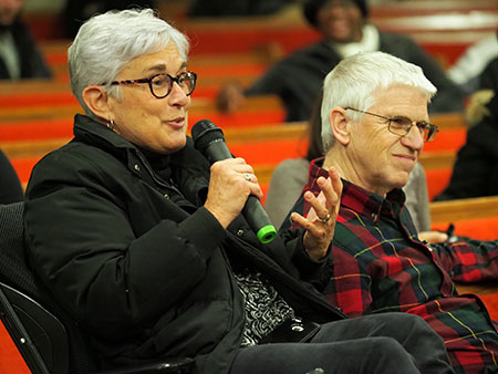 Carolyn Schrock-Shenk and Glenn